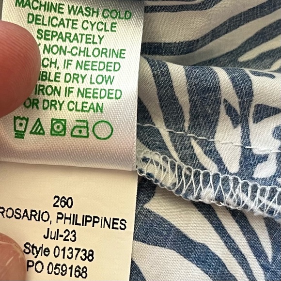 LILLY PULITZER NWT Alexandria Elbow Sleeve Cotton Wrap Dress Size 16 Trendy Chic - Picture 6 of 8